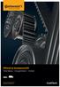 Hihnat ja komponentit Tekniikka Osaaminen Vinkit. Power Transmission Group Automotive Aftermarket