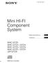 Mini HI-FI Component System