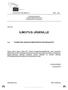 Ulkoasiainvaliokunta Kehitysyhteistyövaliokunta Ihmisoikeuksien alivaliokunta ILMOITUS JÄSENILLE VUODEN 2011 SAHAROV-MIELIPITEENVAPAUSPALKINTO