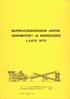 MURSKAUSURAKOIDEN ARVON- VÄHENNYKSET JA MURSKEIDEN LAATU 1979