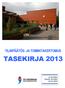 TILINPÄÄTÖS- JA TOIMINTAKERTOMUS TASEKIRJA 2013