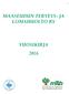 MAASEUDUN TERVEYS- JA LOMAHUOLTO RY VUOSIKIRJA 2016