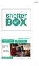 Maaliskuu/Mars 2017 ShelterBox toiminta yleisesti ja Suomessa
