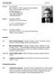 Curriculum Vitae June 2017