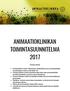 ANIMAATIOKLINIKAN TOIMINTASUUNNITELMA 2017