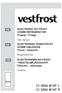 ELECTRONIC NO FROST COMBI REFRIGERATOR Freezer - Fridge. ELEKTRONISK INGEN FROST KOMBI KØLESKAB Fryser - køleskab. Brugsvejledning