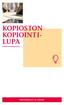 KOPIOSTON KOPIOINTI- LUPA