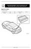 Saab 9-3 CV M Asennusohje MONTERINGSANVISNING INSTALLATION INSTRUCTIONS MONTAGEANLEITUNG INSTRUCTIONS DE MONTAGE.