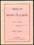 MRttm isi ZU WiKZI, Hinta 5 penniä. P. K, Tampereella, Toimitti ja kustansi. G, E, Icmi-smi Kmnpp, kirjapain»z>n 1884,