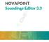 NOVAPOINT Soundings Editor 3.3