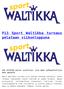 P13 Sport Waltikka turnaus pelataan viikonloppuna