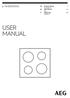 HK653320XB. DA Brugsanvisning 2 Kogesektion EN User Manual 21 Hob FI Käyttöohje 40 Keittotaso USER MANUAL