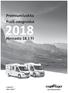 Premiumluokka. Hinnasto 18.1 FI. Puoli-integroidut. c-tourer T chic c-line T