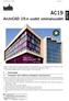 AC19. ArchiCAD 19:n uudet ominaisuudet AC19. 1 Suorituskyky. 1.1 Taustapäivitys lähes välittömien mallinäkymien aikaansaamiseksi