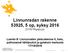 Linnunradan rakenne 53925, 5 op, syksy 2016 D116 Physicum