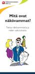 Mitä ovat näkövammat? Tietoa näkövammoista ja niiden vaikutuksista