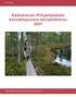 Kauhanevan Pohjankankaan kansallispuiston kävijätutkimus 2007