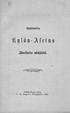 Uudistettu. län-asetus. Isonkyrön pitäjässä. Nikolainkaupungissa. F, W, Unggrenin Nrjapainossa 1893
