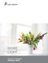 MORE LIGHT... Product Catalogue Windows 2015