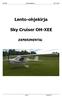 Lento-ohjekirja. Sky Cruiser OH-XEE