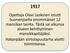 1917 Opettaja Olavi Leskinen istutti Suonenjoella ensimmäiset 12 mansikan tainta. Tästä sai alkunsa alueen kehittyminen mansikkapitäjäksi.