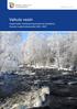 RAPORTTEJA Vaikuta vesiin. Vesienhoidon keskeiset kysymykset ja työohjelma Vuoksen vesienhoitoalueella