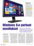 Windows 8:n parhaat sovellukset. Ei ole mikään salaisuus, Nopein reitti sovelluksiin. Sovelluksia?