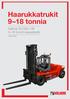 Haarukkatrukit 9 18 tonnia