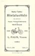 Hintaluettelo L. PALIN. Vaasa. Netto-Tukku- Sähköliikkeestä. Vaasan Polkupyörätehtaasta. Sähköosote: Puhelin 277. (Ilman sitoumusta)