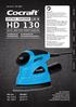 HD 130 DETAIL SANDER 130 W QUICK AND EASY PAPER CHANGES ENGLISH SVENSKA NORSK SUOMI DEUTSCH