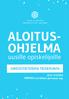 ALOITUS- OHJELMA. uusille opiskelijoille OIKEUSTIETEIDEN TIEDEKUNTA ONPOOL1 Juridiikan perusteet 5op