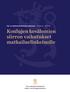 Työ- ja elinkeinoministeriön julkaisuja Yritykset 13/2018. Koulujen kesälomien siirron vaikutukset matkailuelinkeinolle