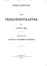 SUOMENMAAN V IRALLINEN TILASTO. XVIII. TEOLLISUUSTILASTOA. 20. V U O N N A JÄLKIMÄINEN OSA. TEHTAAT JA KÄSIAMMATTILAITOKSET.