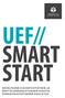 UEF// SMART START SOVELTAVAN K ASVATUSTIETEEN JA OPETTAJANKOULUTUKSEN OSASTO, VARHAISKASVATUKSEN KOULUTUS