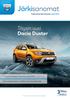 Järkisanomat. Täysin uusi Dacia Duster. Takuu. vuotta. Lue Dacia-omistajien kokemuksia autoistaan.