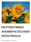Erityisryhmien asumispalveluiden sääntökirja