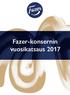 Fazer-konsernin vuosikatsaus 2017