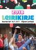 Leirikirje 2018 nuorten leiri. LEIRIKESÄ RY Töölönkatu HELSINKI   2 Leirikirje maailman parhaalle nuorten leirille