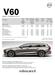 V60. volvocars.fi HINNASTO / PRISLISTA MY