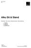 Alku Sit & Stand. Käyttöohje / User manual / Bruksanvisningen / Brukerveiledning 1. FINNISH 2. ENGLISH 3. SWEDISH 4. NORWEGIAN. DOC Rev.