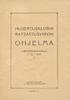 HUBERTUSKLUBIN RATSASTUSVIIKON. OHcJELAA LAPPEENRANNASSA. 3 lo LAPPEENRANTA 1927 OY. ETELÄ-SAVON KIRJAPAINO HINTA 2: