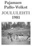 Pajamaen.Pallo-Veikot JOULULEHTI J