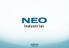 Neo Industrialin tiedotustilaisuus