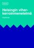 Helsingin viherkerroinmenetelmä. Käyttöohje