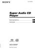 Super Audio CD Player