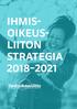 IHMIS- OIKEUS- LIITON STRATEGIA