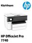 HP OfficeJet Pro 7740 Wide Format All-in- One series. Käyttöopas