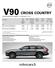 V90 CROSS COUNTRY. volvocars.fi BUSINESS VARASTOAUTOHINNASTO** / PRISLISTA MY BUSINESS MALLIN VARUSTEET VAKIOVARUSTEIDEN LISÄKSI