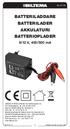 BATTERILADDARE BATTERILADER AKKULATURI BATTERIOPLADER