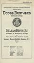GrahamBrothers. Dodge Brothers JA MATKAILIJA-AUTOJA. Suomen Maanviljelijäin Kauppa O.Y. Tampere HENKILÖVAUNUJA KUORMA-